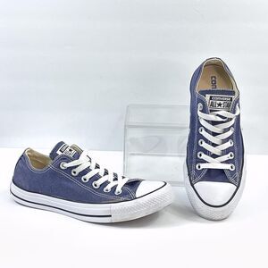 Converse Chuck Taylor All Star Shoes Mens 6 Womens 8 Navy Low Top Canvas M9697